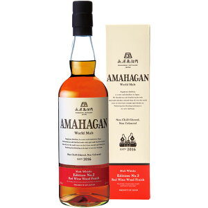 Ε av[g A}nK [hg GfBVNo.2_ ECXL[ 700ml 1{ 47%AMAHAGAN World Malt Edition No.2t YECXL[ JAPANESE WHISKY oYj Ԃ  