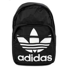 adidas アディダス バックパック CL5498 Originals Trefoil Pocket Backpack メンズ 男性 レディース 女性 ユニセックス 男女兼用 リュックサック 鞄 かばん カバン Black/White ブラック×ホワイト