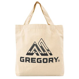 GREGORY グレゴリー トートバッグ 130300 COTTON CANVAS TOTE メンズ レディース 男性 女性 ユニセックス 男女兼用 エコバッグ サブバッグ コットンバッグ 鞄 かばん カバン T055 BLACK LOGO ブラックロゴ