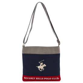 BEVERLY HILLS POLO CLUB ビバリーヒルズポロクラブ ショルダーバッグ BHC002 TOTO レディース 女性 鞄 かばん カバン 斜め掛け 斜めがけ NA/GR/WH ネイビー×グレー×ホワイト