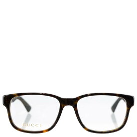 GUCCI グッチ 眼鏡 GG0011O 009 53 Optical Frame MAN ACETATE レディース 女性 メンズ 男性 ユニセックス 男女兼用 ウェリントン 伊達メガネ 伊達眼鏡 フレーム HAVANA/BLACK TRANSPARENT ハバナブラウン×ブラック