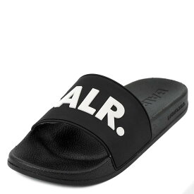 BALR. ボーラー シャワーサンダル B10247 BALR. Slider メンズ 男性 レディース 女性 スライドサンダル 靴 Black/White ブラック×ホワイト