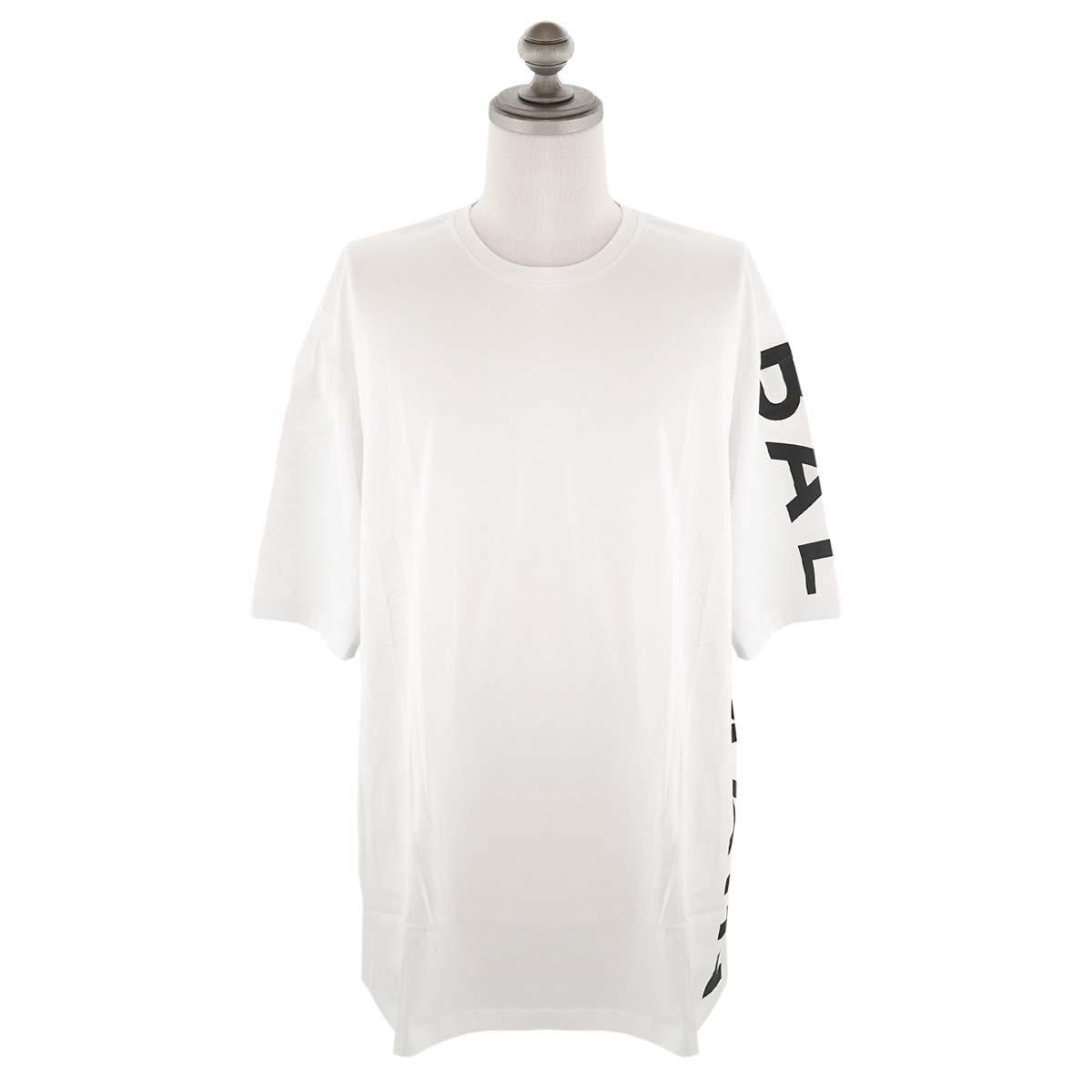 半袖Tシャツ BALMAIN バルマン 2022年春夏新作 XH1EH015 BB15 GAB メンズ 男性 クルーネック ロゴ WHITE ホワイト
