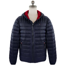 TOMMY HILFIGER トミーヒルフィガー 中綿ジャケット 2022年-2023年秋冬新作 150AN555 メンズ 男性 アウター MIDNIGHT ミッドナイトネイビー