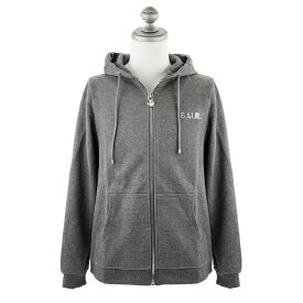 BALR. ボーラー フーディー 2022年-2023年秋冬新作 B1267.1001 Q-Series Straight Zip Thru Hoodie メンズ 男性 パーカー ジップアップ 長袖 Dk Grey Heather グレー