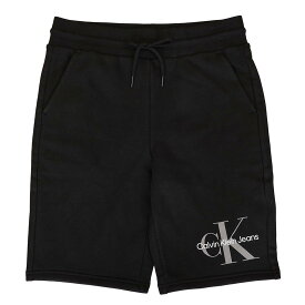 Calvin Klein CK カルバンクライン ハーフパンツ 40GC203 メンズ 男性 裏起毛 スウェット 010 BLACK ブラック
