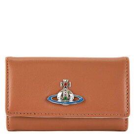 Vivienne Westwood ヴィヴィアンウエストウッド キーケース 51020001 L001L NAPPA KEY CASE レディース 女性 メンズ 男性 ユニセックス 男女兼用 オーブ ビビアン D411 TAN-SILVER タン×シルバー