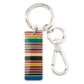 Paul Smith ポールスミス キーリング 2023年-2024年秋冬新作 M1A KEYR MSTAG KEYRING STRIPE TAG メンズ 男性 レディース 女性 ユニセックス 男女兼用 キーホルダー 92 MULTI マルチカラー