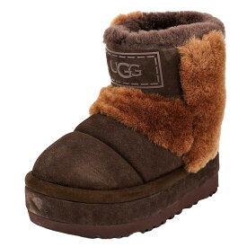 UGG アグ ムートンブーツ 2023年-2024年秋冬新作 1144046 Classic Cloudpeak BURNT レディース 女性 厚底 BURNT CEDAR/BCDR ダークブラウン