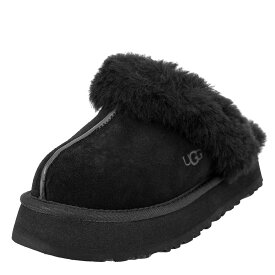 UGG アグ スリッポン 2024年春夏新作 1122550 DISQUETTE レディース スリッパ ディスケット 厚底 BLACK/BLK ブラック