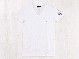 EMPORIO ARMANI エンポリオアルマーニ Tシャツ アンダーウェア 111262 3P529 00010 メンズ 男性 ホワイト 漢字ロゴ 蛇 半袖Tシャツ