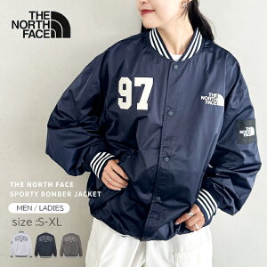 N[|p28405~}\ yzTHE NORTH FACE / SPORTY BOMBER JACKET iC WPbg AE^[ }Eep[J[ fB[X Y AEghA m[XtFCX u