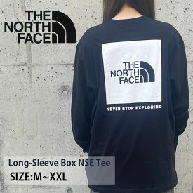 【メール便 国内発送 送料無料】THE NORTH FACE ザ ノースフェイス 長袖 Tシャツ Long-Sleeve Box NSE Tee ロングスリーブ ロンT トップス プルオーバー 長袖 NF0A811N ブランド 新品 正規品