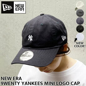 10％OFF★マラソン限定＼2点以上で100円OFFクーポン対象／NEW ERA ニューエラ ミニロゴ キャップ 9TWENTY YANKEES CAP ヤンキース NY 刺繍 ロゴ 帽子 ベースボールキャップ 野球帽 メンズ レディース ユニセックス 正規品 CM920a 【メール便 送料無料 国内発送】