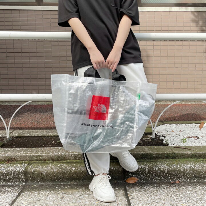 ノースフェイスクリアショッパーバッグ BIGサイズ 国内送料無料