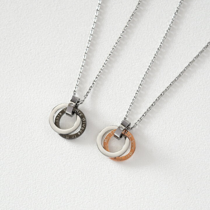 即購入OK✨刻印入り✨クギネックレス✨ジュスト✨石ジルコニア✨高級  