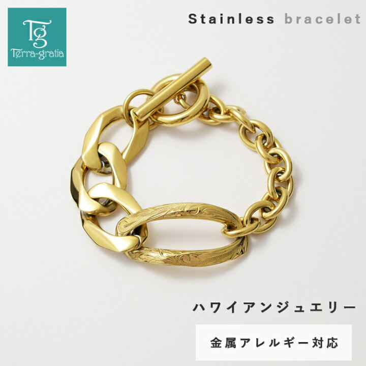 楽天市場】ハワイアンジュエリー ブレスレット レディース ステンレス 