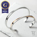 ペアバングル ペアブレスレット つけっぱなし 刻印 サージカルステンレス316L 金属アレルギー対応 大人 シンプル クロ…