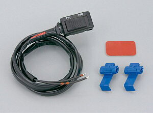 デイトナ(DAYTONA) ユニバーサル ON/OFFスイッチ フラットフェイスタイプ (ブラック) 71779