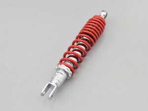 デイトナ(DAYTONA) アドレスV125('05-'13)用 強化リアショック 340mm メッキボディ/レッドスプリング 16990
