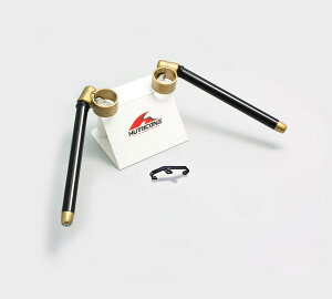 �n���P�[�� HURRICANE NSR250R/SE/SP 88-99 MC18/21/28�p �Z�p���[�g�n���h�� TYPE III �u���b�N HS4107B-01 / �S�[���h HS4107G-01