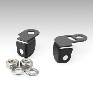 キジマ(KIJIMA) Nanoランプ専用ステー フロント ハーレーダビッドソン ミラーマウント用 左右セット HD-01904