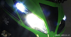 プロテック ZX-10R / ZX-10RR / ZX-6R / CBR600RR用 LEDヘッドライトバルブキット LB7-SS H7 6000K 65042