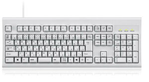 Perixx(�y���b�N�X) PERIBOARD-106BJP �L�[�{�[�h �L�� �p�t�H�[�}���X �t���T�C�Y USB �����u���� �ő�1000����� �L�[�X�g���[�N JIS�z�񏀋�