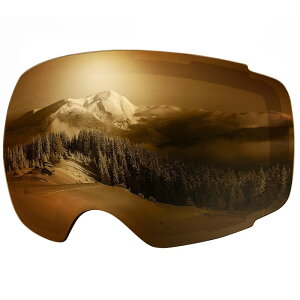 [OutdoorMaster] Ski Goggles PRO�p���������Y �X�L�[�S�[�O�� �����Y���E�� ���w���C�����Y ��p���ւ������Y UV���O���J�b�g OTG ���K�l�Ή� �܂�~�� 180°�L���� ���ʃ����Y �t���[�����X �X�m�[