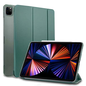 MS factory iPad Pro 12.9 2021 ��5���� �X�}�[�g �J�o�[ �o�b�N �P�[�X ��̌^ �I�[�g�X���[�v �X�^���h �P�[�X�J�o�[