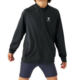 [Beams School] ラッシュガード 長袖 フルジップ フード無し 接触冷感 水陸両用 紫外線遮蔽率90% 以上 125921 キッズ