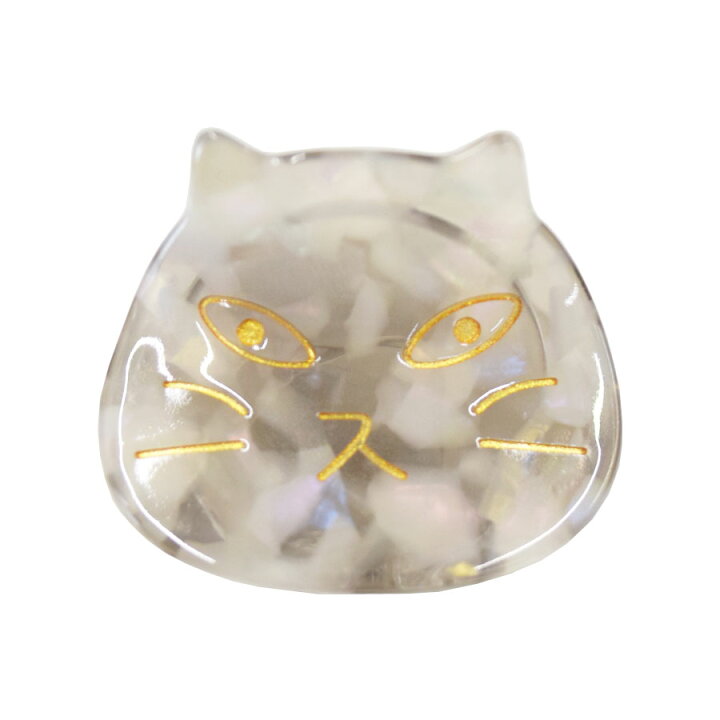 楽天市場】【SALE／20％OFF：4/10 13:59迄】ヘアクリップ 猫 ネコ ねこ 