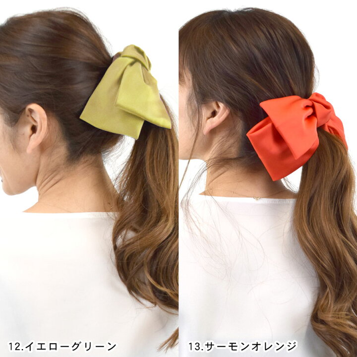 楽天市場】【SALE／20％OFF：4/10 13:59迄】BIG リボン ヘアゴム 