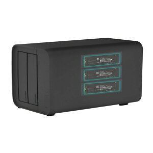 Terramaster D5 Hybrid HDD NVMe�G���N���[�W�� ? USB 3.2 Gen 2 10Gbps Type C 5�x�CUSB�X�g���[�W�ARAID 0/1/�V���O��/JBOD��p2+3 RAID Hybrid �f�B�X�N�A���C�uHDD�t���Ȃ��v