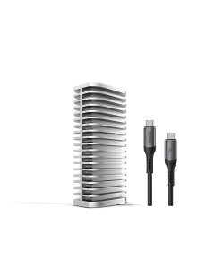 TerraMaster D1 SSD Pro �O�t��M.2 NVMe SSD�P�[�X 80Gbps�b�ő�7061MB/s �����]���b�I�[���A���~���M�݌v�E�t�@�����X�É��bUSB4 / Thunderbolt 5�E4�E3 �Ή��iSSD�񓋍ځj