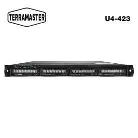 【国内正規品】 TerraMaster U4-423 4ベイ ハイパフォーマンス NAS (HDD付属なし)