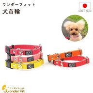 ワンダーフィット 犬首輪 日本製 全14色 PP-1