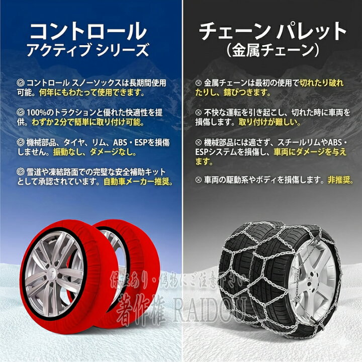 楽天市場】アルファード ANH/MNH10系 布チェーン タイヤチェーン 布製 