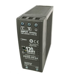 IDEC PS5R-VF24 スイッチング電源 DINレール取付 120W・24V AC100～240V