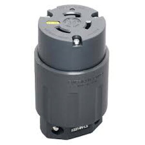�A�����J���d�@ 3314N-L5 �ڒn�`2P 30A 125V (NEMA L5-30) �R�[�h�R�l�N�^�{�f�B (�i�C�����J�o�[)