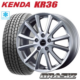 スタッドレスタイヤ 2023年製 215/70R16 KENDA KR36 ICETEC NEO ケンダKR36 アイステックネオ KOSEI CRASIZ VS6 クレイシズVS6 6.5-16 5/114 シルバー デリカD：5 アウトランダー タイヤ付ホイール4本セット