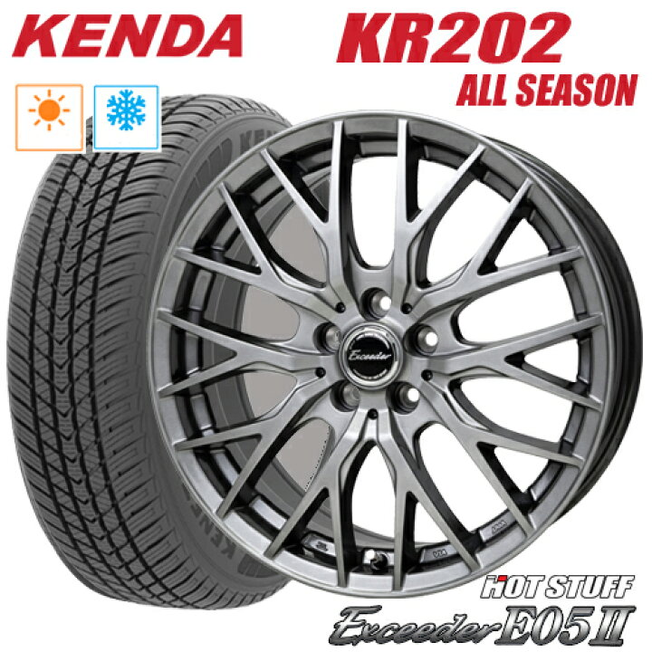 楽天市場】オールシーズンタイヤ 185/65R15 KENDA KR202 KENETICA 4S 