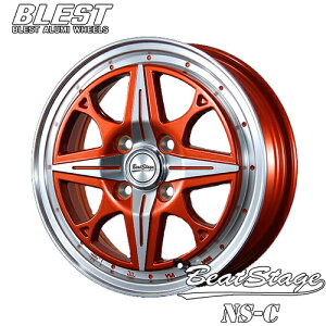 A~zC[ BLEST BeatStage NS-C uXg r[gXe[W NS-C 4.0-12 4/100 +43 C^AIW yg yo 4{i