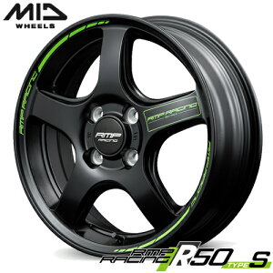 A~zC[ 15C` MID RMP RACING R50 TypeS }JCeWFgfUC }X^[s[X [VO A[Gs[[VO 5.00-15 4/100 +45 Z~OXubN y yJ[ N-BO
