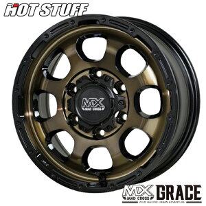 A~zC[ HOT STUFF MAD CROSS GRACE }bgNX OCX 6.0-15 6/139 GRC/BK NV350Lo 1{i