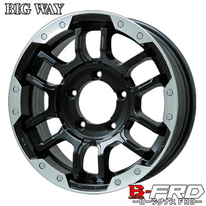 A~zC[ 15C` BIGWAY B LUGNAS-FRD rbOEFC r[OiX FRD 5.50-15 5/139.7 +5 }bgubN/ubNNA Wj[VG 1{i