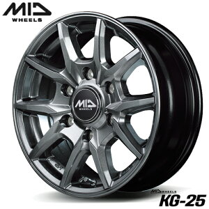 A~zC[ 15C` MID KG-25 6.00-15 6/139.7 +33 ^bNO[ nCG[X 4{i