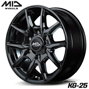 A~zC[ 16C` MID KG-25 6.50-16 6/139.7 +38 ubN nCG[X 1{i