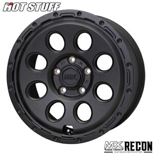 �A���~�z�C�[�� 16�C���` HOT STUFF MAD CROSS RECON �}�b�h�N���X ���[�R�� 6.5-16 5/114.3 +48 �}�b�g�u���b�N WR-V ���F�[�� �G�N�V�[�K �}�c�_3 4�{���i