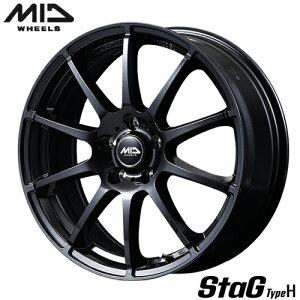 A~zC[ z_ʃibgp MID StaG TypeH 7.00-17 5/114.3 +48 XgOK^ WR-V ZR-V F[ 1{i